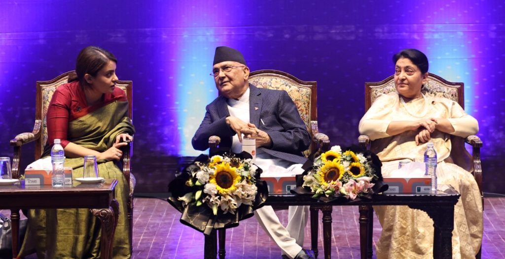 विद्याको इन्ट्रीपछि एमालेमा खैलाबैला, ओली नसुनी हिँडे भण्डारीको घोषणा