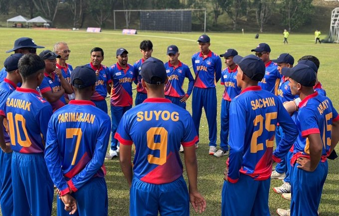 नेपालद्वारा जापान ८० रनमा अलआउट