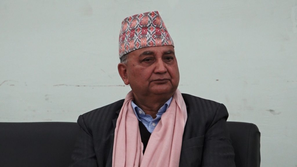 वरिष्ठ उपाध्यक्ष पोखरेललाई एमाले कार्यवाहक अध्यक्षको जिम्मेवारी
