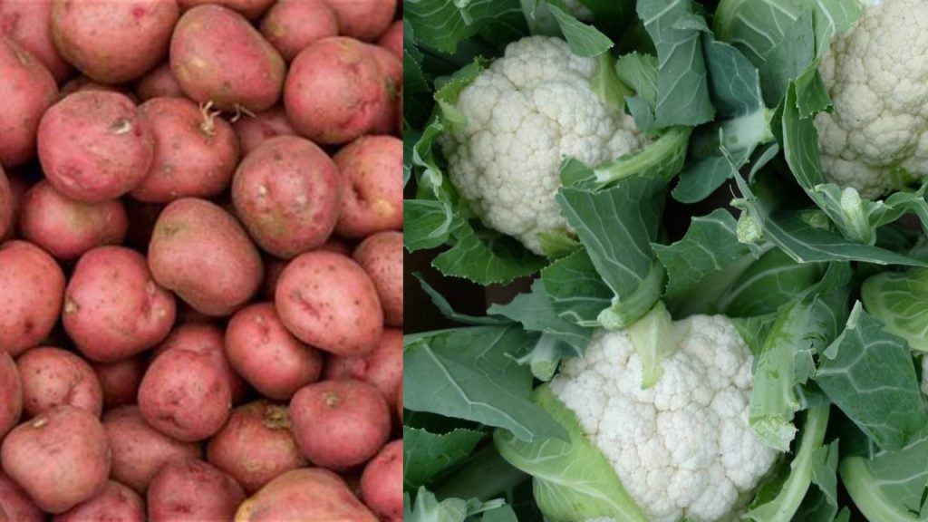 कालीमाटीमा आलु र काउलीको मूल्य घट्यो