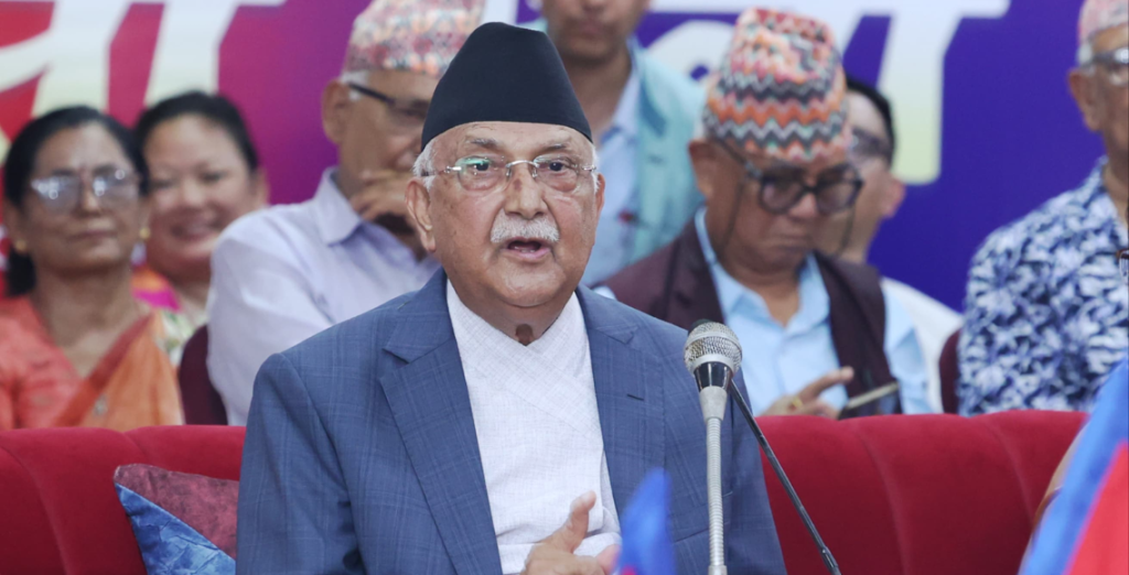 केपी ओलीबिनाको एमाले होस् भन्नेहरूको कामना पूरा हुँदैन: प्रधानमन्त्री ओली
