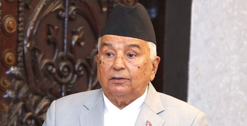 संविधान बडो जुक्तिले बचेको राष्ट्रपति पौडेलको दावी