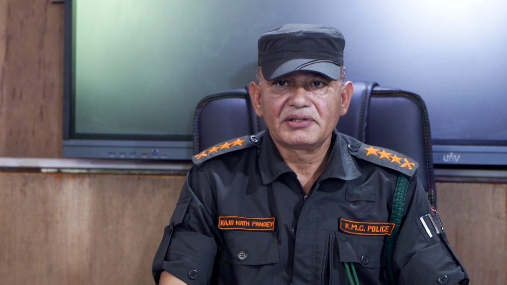 काठमाडौं महानगर प्रहरीका प्रमुख राजु पाण्डेको राजीनामा
