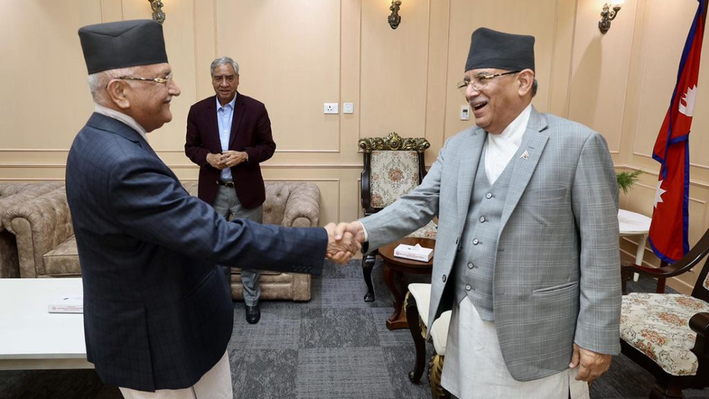 राष्ट्रियसभामा चार दलबीच भागबन्डा