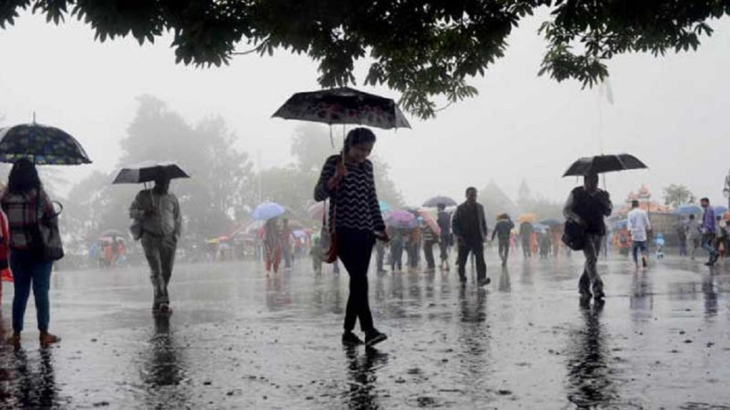 सुदुरपश्चिमबाट भित्रिएको मौसमी प्रणालीले देशभर वर्षा हुने