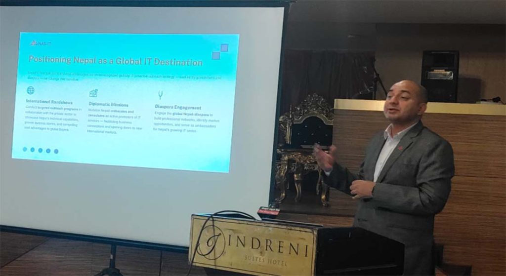 आईटी क्षेत्रलाई उच्च प्राथमिकता दिन सरकारलाई आग्रह