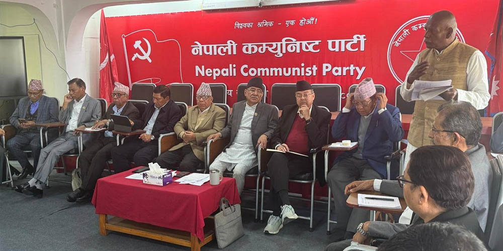 नेकपाद्वारा ४५ सदस्यीय कार्य संयोजन समिति गठन