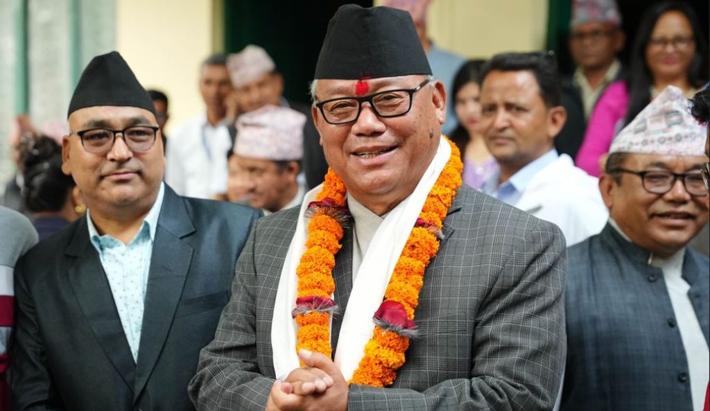 कांग्रेस संसदीय दलको नेतामा आङ्देम्बे निर्विरोध निर्वाचित