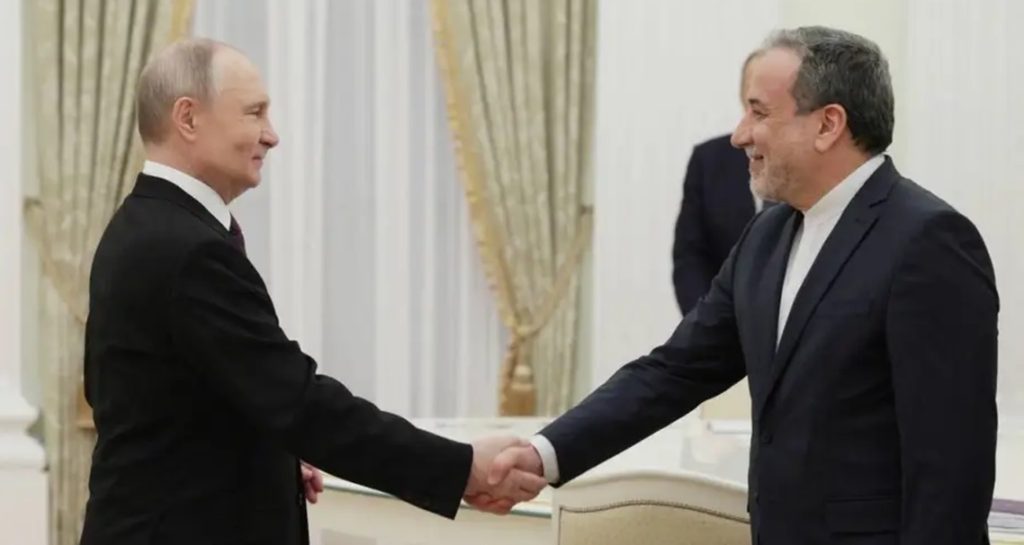 रुसका राष्ट्रपति र इरानका विदेशमन्त्रीबिच भेटवार्ता